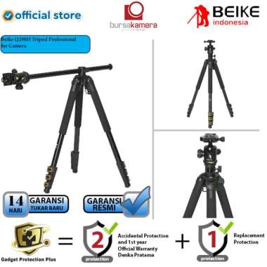 Beike Q298H Tripod Professional for Camera Tripod Q298H RESMI