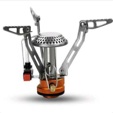 Kompor Ultralight Pemantik Kompor Camping Portable Lipat Outdoor