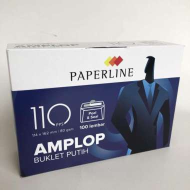 amplop putih polos 110 Paperline 114mm x 162mm