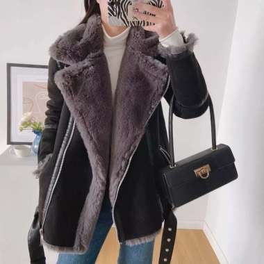 WINTER LAMBS WOOL JACKET #1901 S Black