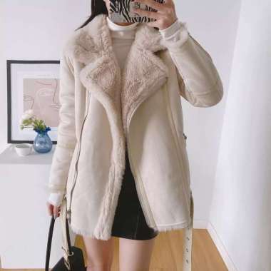 WINTER LAMBS WOOL JACKET #1901 S Beige