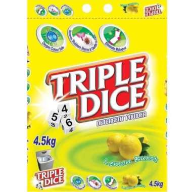 Triple Dice Lemon Detergent