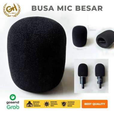 BUSA MIC WIND SHIELD FOAM CONDENSER MICROPHONE UKURAN BESAR