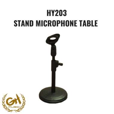 STAND MICROPHONE TABLE HY203 STAND ONLY