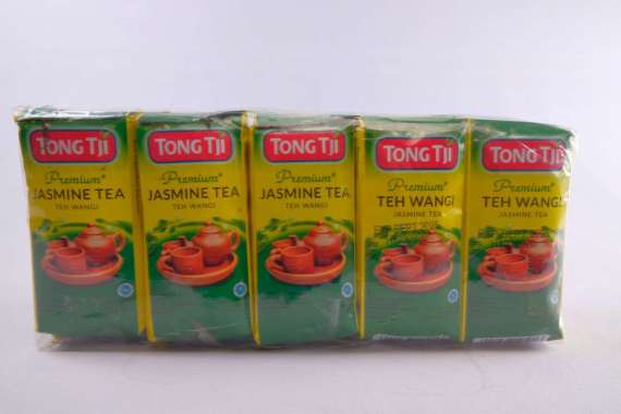 Promo Harga TONG TJI Teh Bubuk Premium Jasmine Tea per 10 pcs 50 gr - Blibli