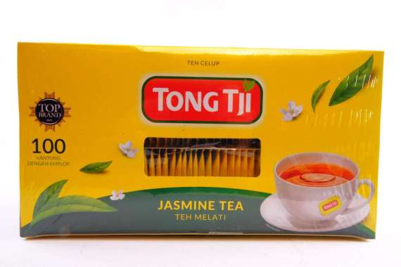 Promo Harga TONG TJI Teh Celup Jasmine Dengan Amplop per 100 pcs 2 gr - Blibli