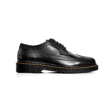 Brygan Craftmanship - Sepatu Dokmart Dr Martens Docmart Pria Casual Series Hitam CS Longwing 41