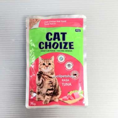 Cat Choize Pouch Tuna Cat Choize Sachet Tuna Makanan Kucing Wetfood