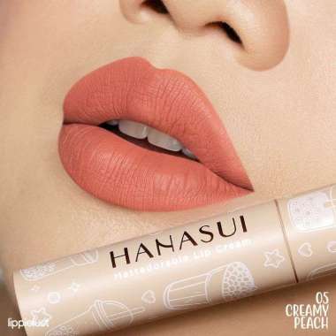 Hanasui lip cream boba edition 4gr 05 Creamy Peach