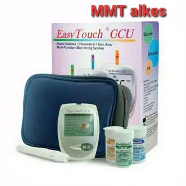 Alat tes darah Multicheck 3 in 1 easy toauch / alat tes gula darah Multicolor