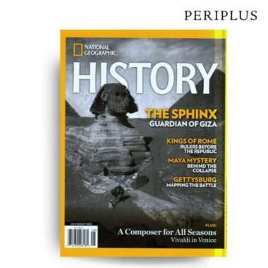 Majalah Import - National Geographic History US Magazine Terbaru July-Aug 2023