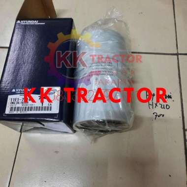 KK TRACTOR FILTER OLI HX210 HYUNDAI HX210 KECIL PN 11E1-70140
