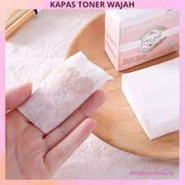Facial Cotton Pad 1000pcs Kapas Tipis Pembersih Makeup Make Up Bantalan Kapas Kotak Kapas Pembersih 