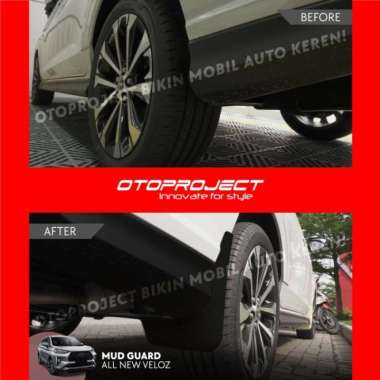 MUD GUARD MUDGUARD KARPET LUMPUR ALL NEW AVANZA VELOZ 2022 OTOPROJECT - SEAESAW