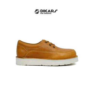 Hector - Sepatu Low Boots Pria Kulit Asli 38 Tan CH