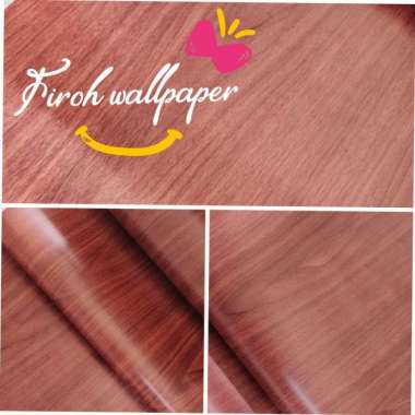 FIROH WALLPAPER DINDING LEMARI MIJA PINTU DLL KAYU JATI PLITUR MIRAH