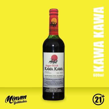 Kawa Kawa Anggur Merah 600ml INSTAN dan Sameday khusus Jabodetabek by GRAB/GOJEK