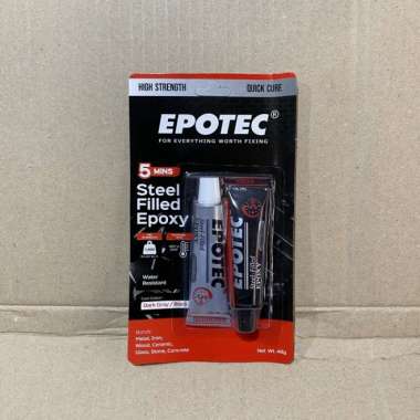 Lem Epoxy lem besi 5menit Steel Filled Epoxy ( pcs )