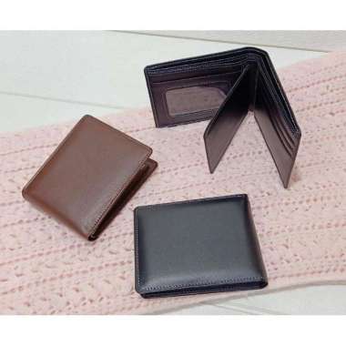 Mivaso DOMPET KULIT PRIA ASLI MODEL SIMPLE , DOMPET KULIT PRIA ASLI, DOMPET KULIT Coklat Tua