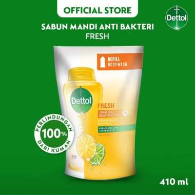 Dettol Sabun Mandi Cair 410ml Fresh