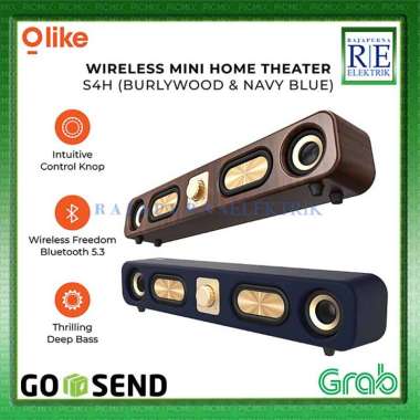 Olike Speaker Bluetooth Stereo Soundbar Portable wireless S4H Original Burlywood