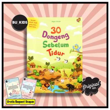 Buku Dongeng Anak Bergambar - 30 Dongeng Sebelum Tidur