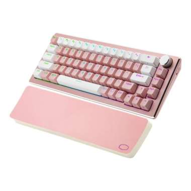 Cooler Master CK721 / CK-721 65% RGB Hybrid Mechanical Gaming Keyboard, varian Brown Switch sakura