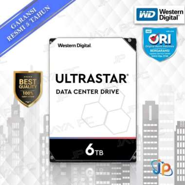 Terbaik Wd Ultrastar 6Tb 3.5" Hdd/ Hd/ Hardisk/ Harddisk Internal Enterprise Promo