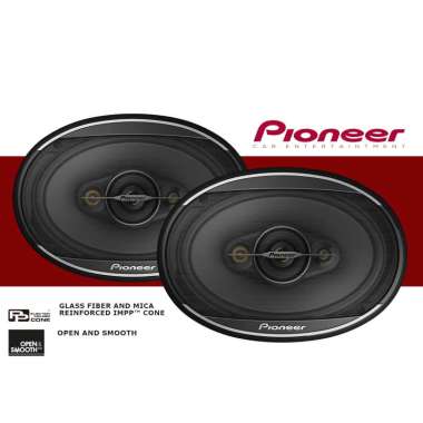 Pioneer TS-A6968S Speaker Oval Mobil 4-Way Ukuran 6x9 inch per SET
