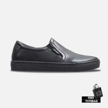 Prodigo * Sepatu Pria Bakka Full Black | Sepatu Sneakers | Casual | Terbaru 42