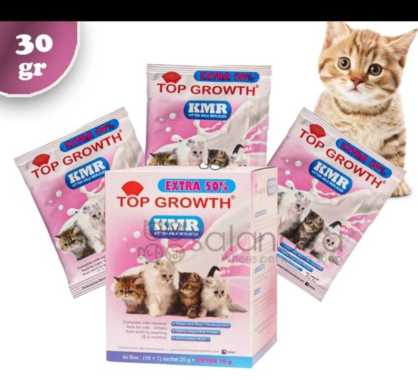 TOP GROWTH SUSU KUCING PER SACHET 30 gr