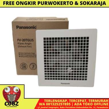 8 IN / PANASONIC Exhaust Hexos Fan Kipas Angin Blower Plafon Set