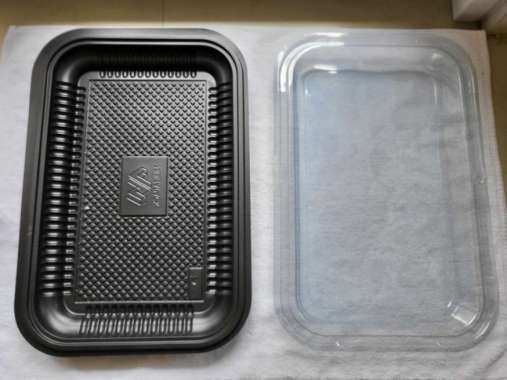 NAMPAN MIKA SNACK JAJAN HANTARAN LAMARAN + TUTUP, Ukuran Nampan Kecil