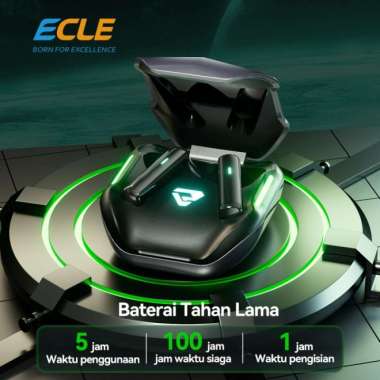 ECLE G2 TWS Gaming Bluetooth Headset HiFi Stereo Wireless Earphone
