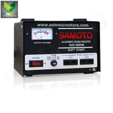 Stavolt Stabiliser Stabilizer Samoto 500 Watt 500w Garansi 1 Tahun