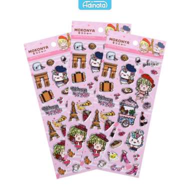 Mokonya Sparkling Stickers Fantasy 2350-6161 / Stiker - Adinata