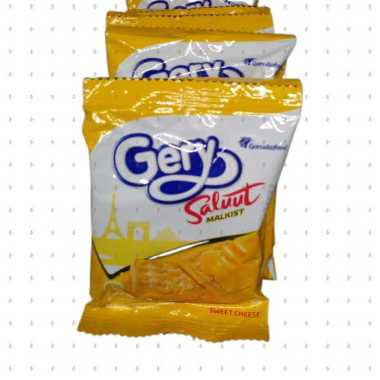 Promo Harga GERY Malkist Saluut Sweet Cheese 18 gr - Blibli