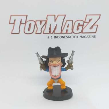 Mini Figure Anime One Piece Usopp with Double Pistols