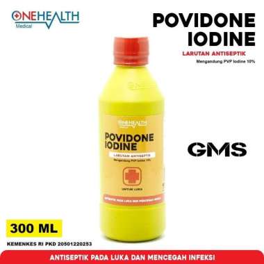 Povidone Iodine 100ml Onehealth Antispetik Luka Cegah Infeksi