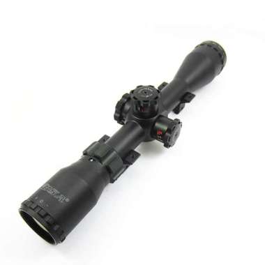 TELESKOP BSA CONTENDER 4-16X40 SP - - HITAM