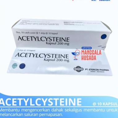 ACETYLCYSTEINE 200 MG PER STRIP @ 10 KAPSUL