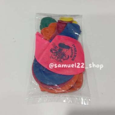 Balon Latex Karet Karakter KKL Besar Isi 10