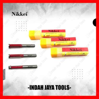 NIKKEI Flush Trim Bit 6 8 10 12 mm Mata Router Profil Straight Bearing 151-006 6 MM
