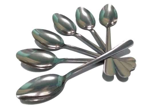 KOMODO SENDOK MAKAN 6 BH STAINLESS DIJAMIN SNI TEBAL PUAS ORIGINAL RESMI!