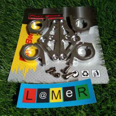 KUPINGAN BRAKET LAMPU CNC AS 26 33 FAST BIKES.