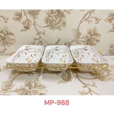 ZS Wadah Saji Marble Fiorenza Fiorenza Hijau