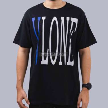 VLONE STAPLE CLASSIC BLUE BLACK TEE (100% AUTHENTIC) M