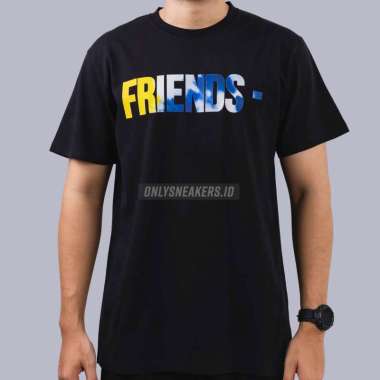 VLONE X FRIENDS TIE DYE BLACK TEE (100% AUTHENTIC) M
