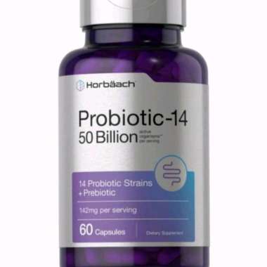 Horbaach probiotic-14 50 billion 60 Caps