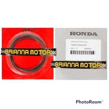 RING PISTON VARIO 150 OZ 50 ORI HONDA 13031 K59 A10